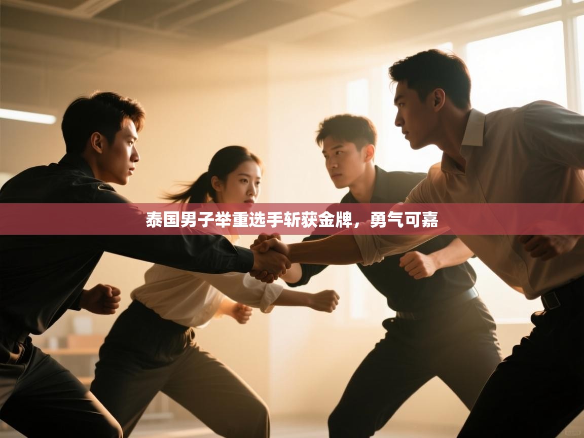 泰国男子举重选手斩获金牌，勇气可嘉  第1张